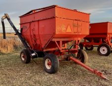 Killbros Mdl#350 Gravity Box W/ Unverferth Brush Auger