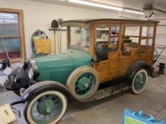 1929 Ford Model A Custom Wood Delivery Huckster