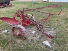 Single Bottom Plow on Steel