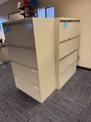 (3) 4-Drawer Lateral File Cabinet
