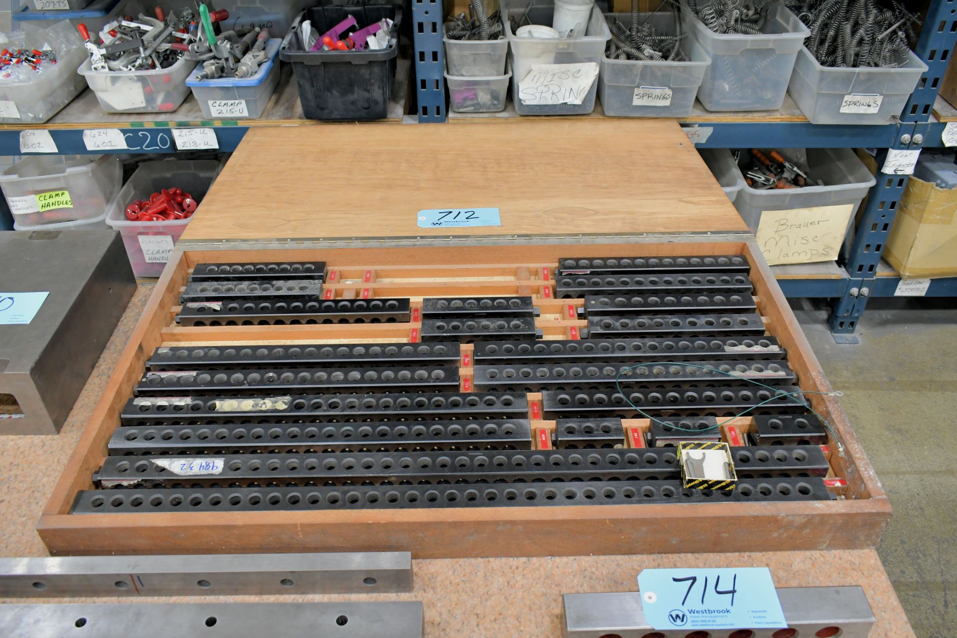 Parallel Set Table Steel Parallel Set with Wood Case