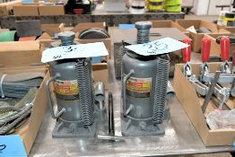 Lot - (2) Pittsburgh 20-Ton Capacity Bottle Jacks