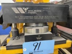 Wilson Tool No. 1615399-10 Large Punch & Die
