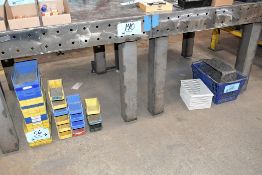 Lot - Plastic Parts Bins and Crates