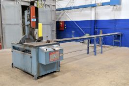 2021 Roll-In Model TF1420 Vertical Tilt Frame Bandsaw, 14" Throat Depth, 20" Height Capacity