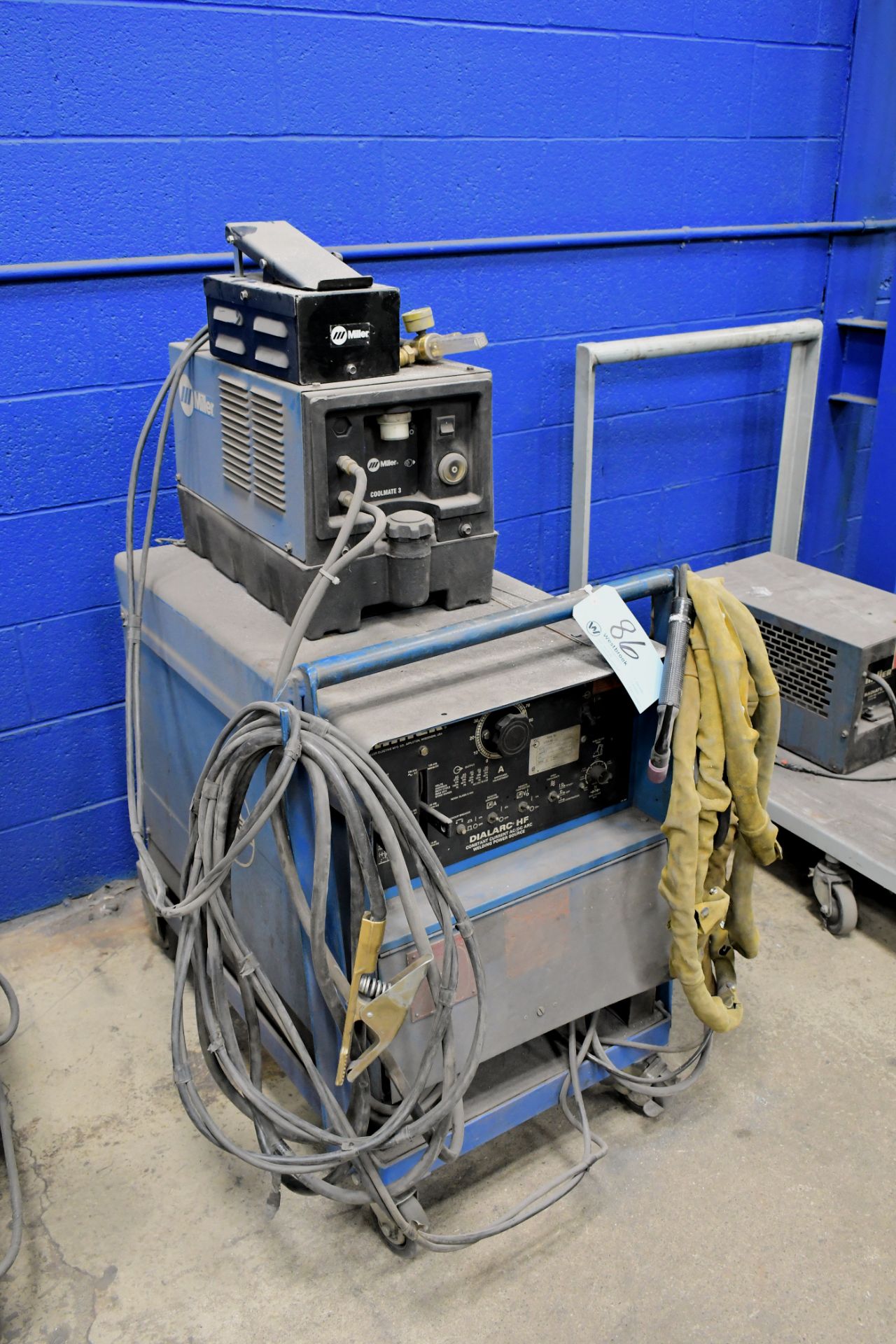 Miller Model Dialarc HF 250 Amp CC-AC/DC Portable Arc Welder with ...