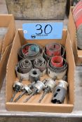 Lot - Hole Saws in (1) Box