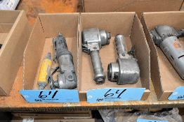 Lot - (2) Chicago Pneumatic Model 9164 10,000 RPM Pneumatic Sanders, Etc.