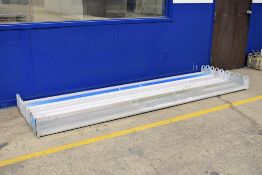 Lot - (10) 10' Long Brackets