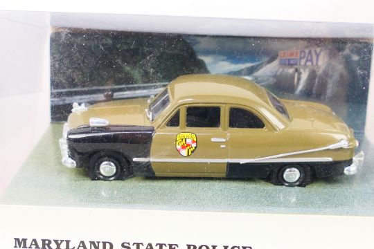 White Rose Collectibles - Four boxed 1:43 scale diecast Police vehicles from White Rose - Image 2 of 5