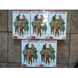 MiniArt - five boxed 1:35 scale model U.S.