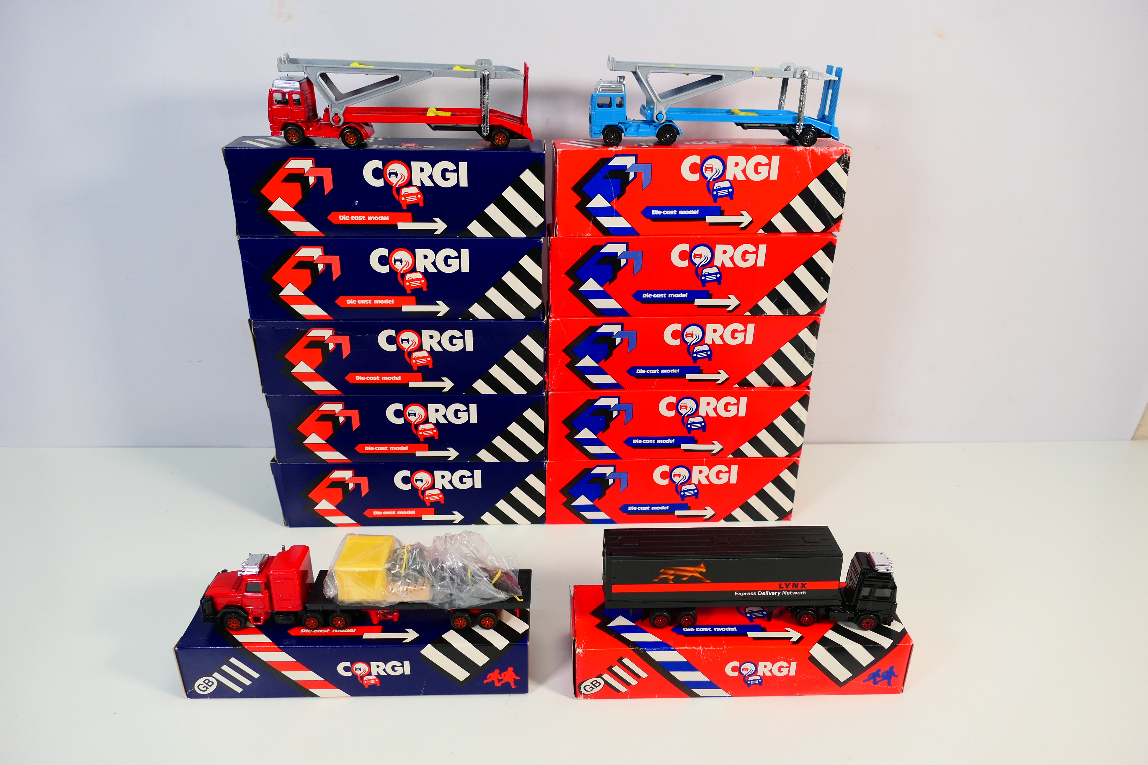 Corgi Juniors - A boxed collection of 12 Corgi Juniors 1/64 diecast ...