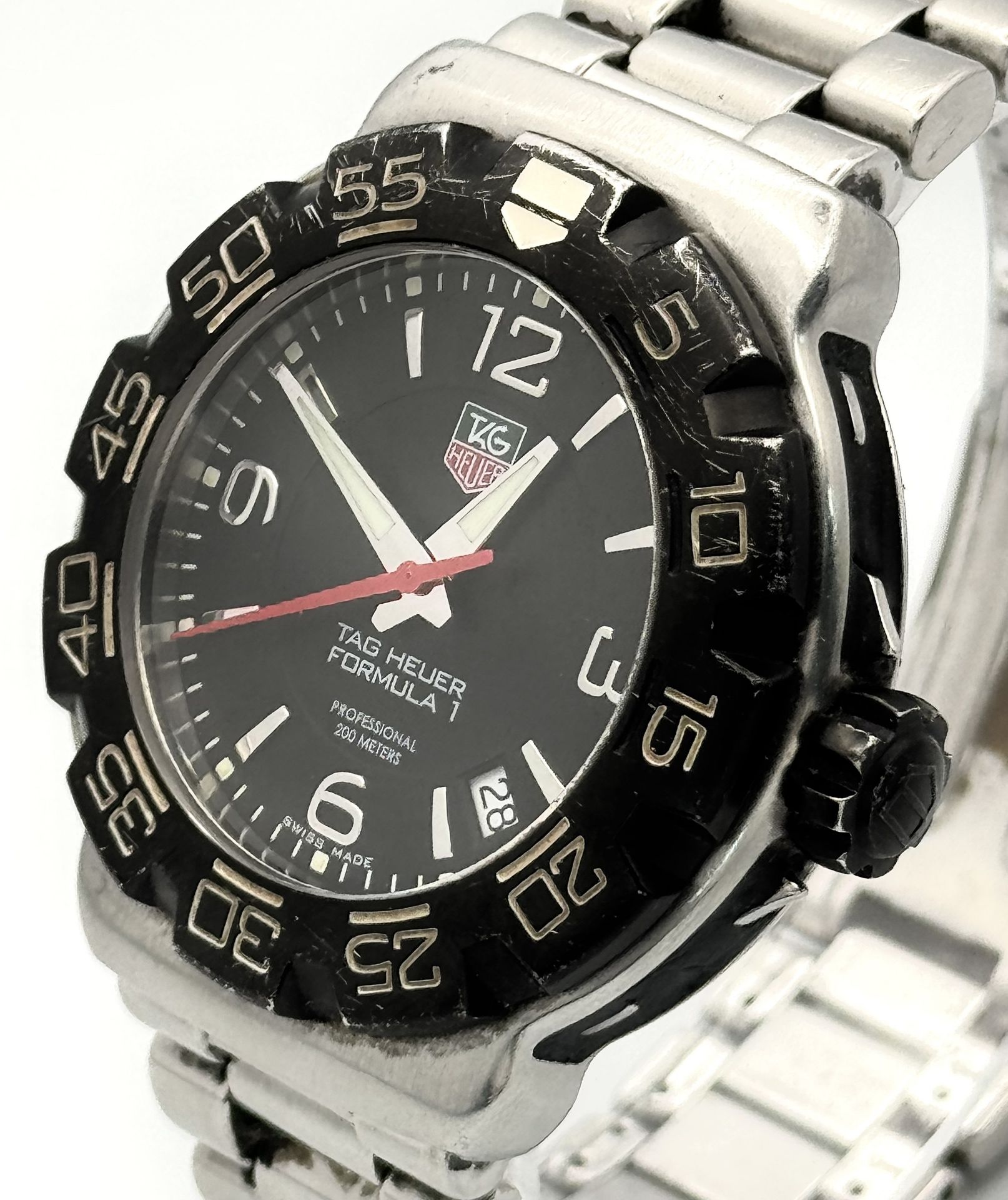 A Tag Heuer Formula 1 Quartz Gents Watch. Stainless steel bracelet and case - 42mm. Black dial - Bild 4 aus 8