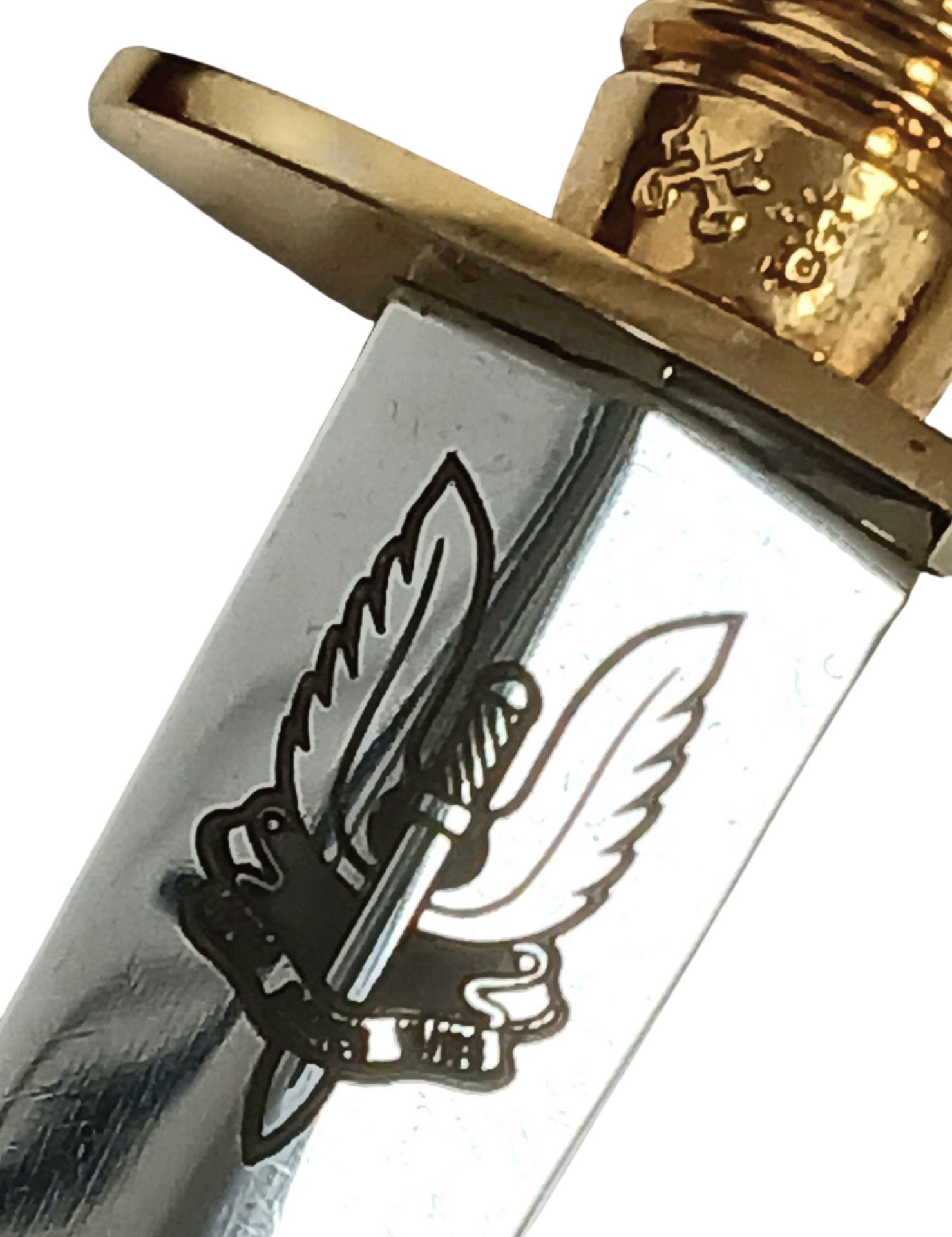 Modern Presentation Dagger with S.A.S Logo.