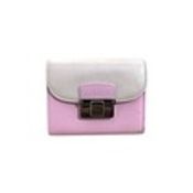 Dior Pink & White Leather Wallet This beautiful Dior leather wallet features a chic two-tone