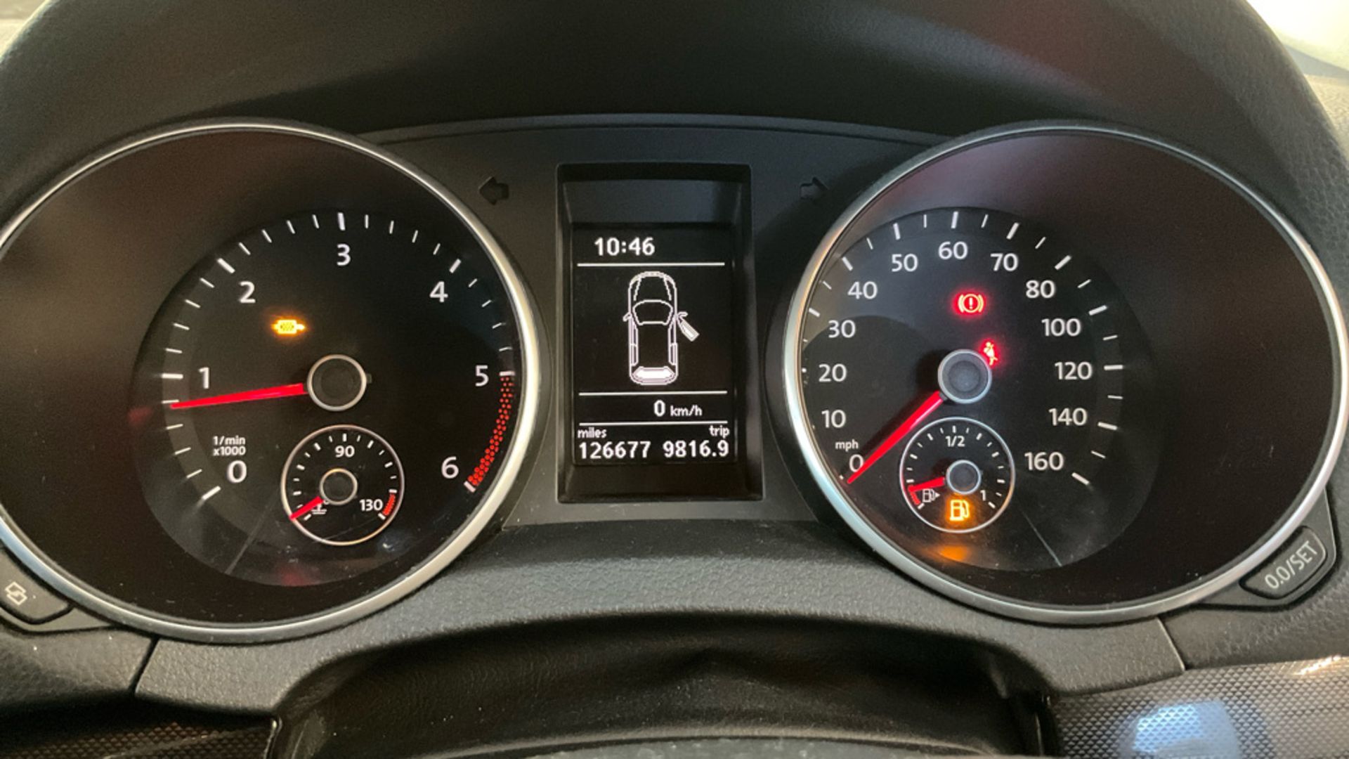 VOLKSWAGEN GOLF 1.6 TDI MATCH 2011 (11) (MOT SEPT 26) - Image 11 of 11