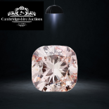 Cushion Brilliant Diamond 1.00 Carat Fancy Pink Colour VS1 Clarity IGI Certificate