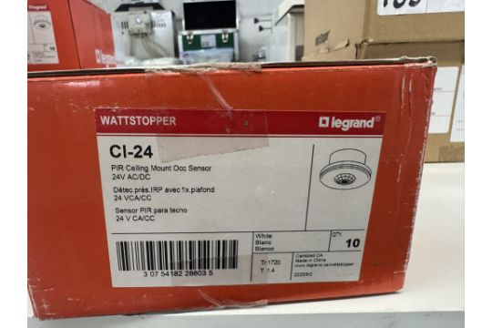 Wattstopper CI-24-1 PIR Ceiling Occupancy Sensor 24 VDC/AC (x10) - Image 2 of 2