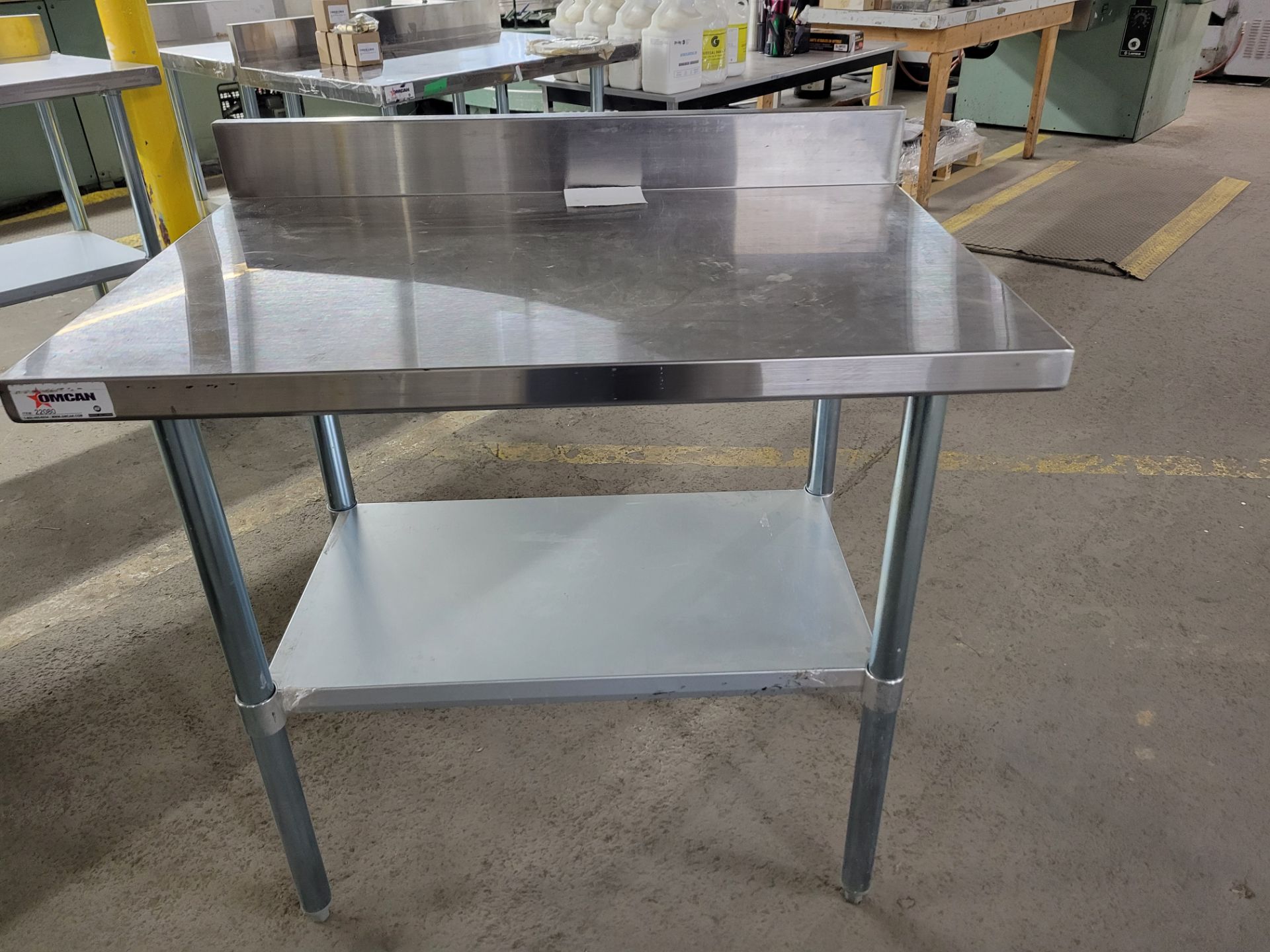 Omcan Stainless Steel Work Table - 36 inches (W) x 24 inches (D)