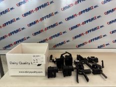 Camera Mounting Clamps & Brackets Assortment (Metal & Adjustable Grip Mounts)