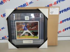 Jordan Romano Toronto Blue Jays - Signed framed poster