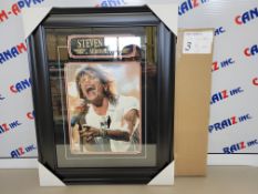 Steven Tyler Aerosmith - Signed framed poster