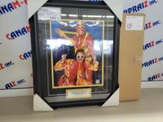 Jimmy Hart "The Strapmaster" WWE WCW - Signed framed poster