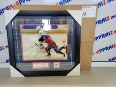 Saku Koivu Montreal Canadians - Signed framed poster