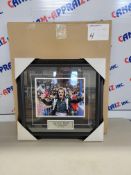 Jimmy Hart "The Strapmaster" WWE WCW - Signed framed poster