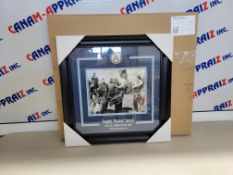 Raghib "Rocket" Ismail "The CFL's Million Dollar Man" Toronto Argonauts - Signed framed poster