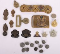 Grouping of British Military Insignia