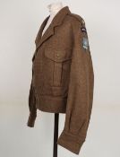 Royal Signals Eastern Command, 2nd Lieutenants Battle Dress Blouse