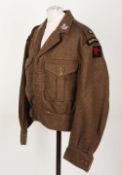 Durham Light Infantry Battle Dress Blouse, 50th Division