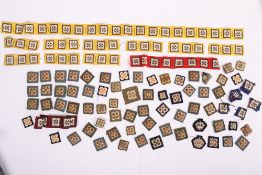 Large Quantity of Officers Cloth Rank Pips