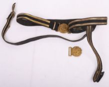 Royal Navy Officers Sword Belt