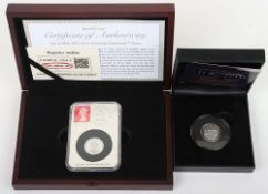 Isle of Man 2022 Silver Sovereign Datestamp and 150th Open silver £1