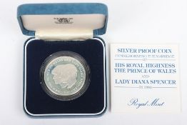 Royal Mint, Silver Proof Crown, Royal Wedding 1981, in box