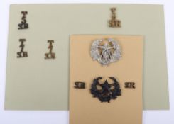 Grouping of Military Badges to the Cameronians (Scottish Rifles).