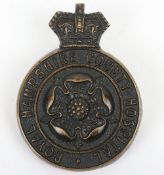 Rare Victorian Royal Hampshire County Hospital Officers Cap Badge