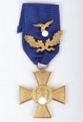 WW2 German Luftwaffe 25 Year Service Cross Medal