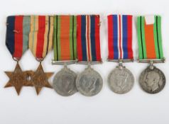 WW2 British Campaign Medal Group