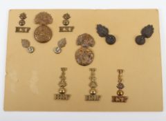 Collection of Military Badges to the Royal Scots Fusiliers