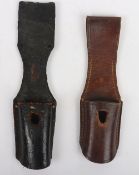 Pair of WW2 German Armed Forces Bayonet Frogs