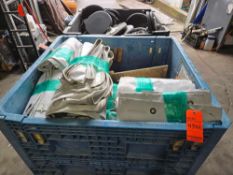 30 X 50 Liri tent technology Losberger frame tent with (2) gables and (13) sidewalls including