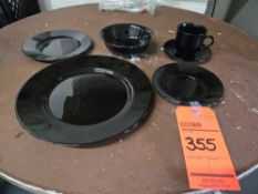 Black Dinnerware