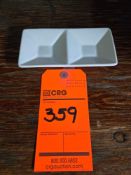 White Divider Plates