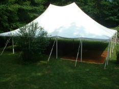 Eureka 30 x 40 Elite High Peak White Tent
