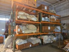 (24) Tear Drop Pallet Racking