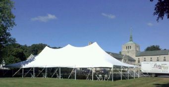 Eureka 40 x 80 Evolution High Peak White Tent