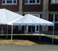 (2) Anchor 15 x 15 Frame Tents